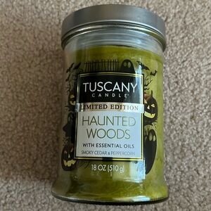 New Tuscany Candle Jar